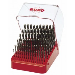 סט מקדחים מ"מ 91 יח' 0.1-10 RUKO גרמניה