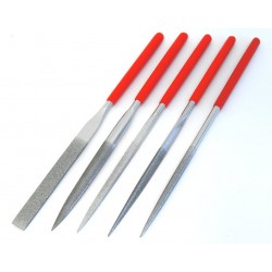 סט פצירות מחט יהלום 5 יח' Ø 5 x 180